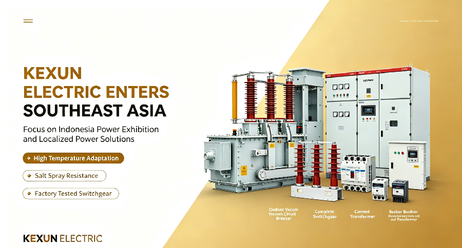 kexun electric expand southeast asia market attend indonesia power exhibition-september 2026