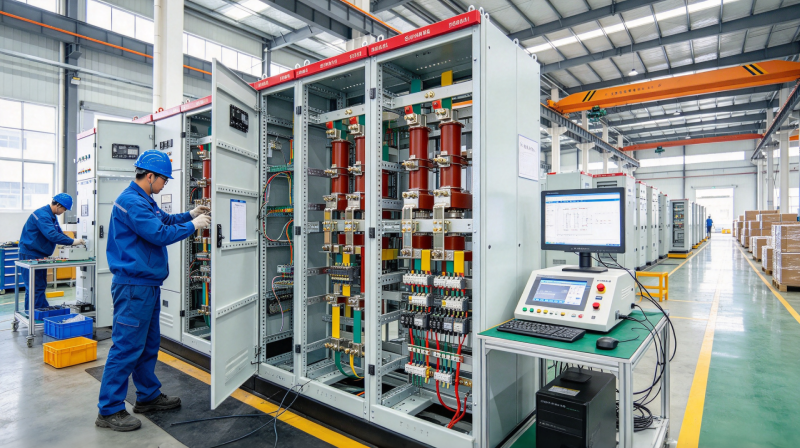 Kexun Electric Strict Production & Testing Process For Medium Voltage Switchgear Delivery